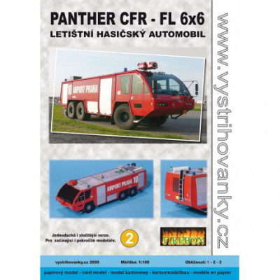 PANTHER CFR-FL 6x6 - letištní hasičský automobil
