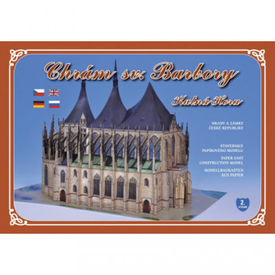 Vystřihovánka Chrám sv. Barbory v Kutné Hoře - 2. přepracované vydání